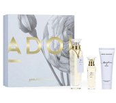 Adolfo dominguez agua fresca de rosas eau de toilette 120ml + locion corporal perfumada 75ml + miniatura eau de toilette 10ml