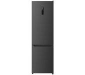 Cecotec Frigorífico Combi 2 Puertas Bolero CoolMarket Combi 356 Dark D. 356 L, Altura 200 cm y 60 cm de Ancho, Bajo Consumo, Sistema Multi Air Flow, Total No frost, 2 Cajones