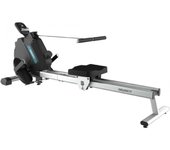 Cecotec Máquina de Remo Plegable DrumFit Rower 5500 Regatta. Sistema de Resistencia Magnética y Diferentes Niveles de Intensidad, Volante de Inercia de 5,5Kg, Display LCD, Reposapiés y Ruedas