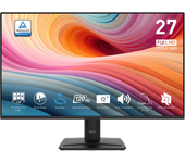 MSI Pro MP275 E2 - Pantalla de Escritorio (27 Pulgadas, Full HD), Pantalla IPS 1920 x 1080, sin Bordes, 120 Hz, Respetuoso con los Ojos, Altavoces incorporados, Tilt-Adjustable - HDMI 2.0, DP (1.2a