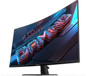 GIGABYTE GS32QC 31.5" Monitor de juegos curvo QHD - 2560 x 1440 (QHD), 165Hz, 1ms, 300 cd/m², FreeSync Premium, preparado para HDR, HDMI 2.0, DisplayPort 1.4