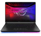 ASUS ROG Strix SCAR 16 G635LX-S5031 - Ordenador Portátil Gaming de 16" WQXGA 240Hz (Intel Core Ultra 9 275HX, 32GB RAM, 1TB SSD, NVIDIA RTX 5090 24GB, Sin Sistema Operativo) Negro - Teclado QWERTY español