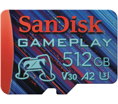 SanDisk Gameplay Tarjeta microSD 1 TB (para Dispositivos de Juego móviles y Consolas portátiles hasta 190 MB/s A2, V30, U3)