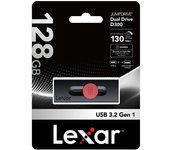 Lexar Memoria USB Dual Negro 128 GB