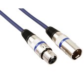 HQ Power Professional DMX 5m cable de audio XLR (3-pin) Negro