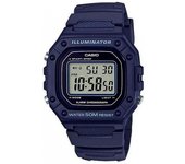 Casio Reloj Digital para Hombre de Cuarzo con Correa en Resina W-218H-2AVDF