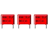 Perel 139265 wima Condensadores de, 0.47 µF, 630 V, 27.5 mm Distancia