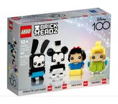 LEGO BrickHeadz Disney 100th Celebration Mickey Mouse, Blancanieves, Campanilla y Oswald The Lucky Rabbit