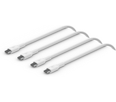 Belkin BoostCharge cable USB-C a USB-C (cable USB-C de carga rápida para iPhone 16, iPhone 15, Galaxy S24, S23, Google Pixel, iPad, MacBook, Nintendo Switch y más, cable USB Tipo C) 1 m, 2 uds, blanco