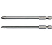 Yato, modelo YT-0497, Bits de destornillador Triwing (2 piezas: nr2x100mm, nr4x100mm), vástago hexagonal 1/4", herramienta duradera, ideal para reparaciones y mantenimiento