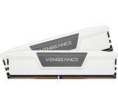 CORSAIR Vengeance DDR5 RAM 32GB (2x16GB) 6400MHz CL32-40-40-84 1.4V AMD Expo Intel XMP 3.0 Memoria de Ordenador de Sobremesa - Blanco (CMK32GX5M2B6400Z32W)