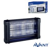 Avant Mata Insectos Eléctrico Lampara Mata Mosquitos | Potencia 16W/230V | 2 Tubos de 8W Ultravioletas | Lampara Mata Insectos respetuosa con el Medio Ambiente, Bajo Consumo.