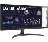 LG 29WQ60A-B - Monitor UltraWide Ultrapanorámico 29", 21:9, Panel IPS: 2560x1080, 300cd/m², 1000:1, HDMIx1, DPx1, Altavoces Estéreo 7W con Tecnología MaxxAudio, Negro