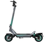 Patinete eléctrico con potencia máxima de 750 w y doble suspensión que permite superar pendientes y desplazarse por cualquier superficie. con autonomía de hasta 45 km.