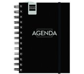 Finocam - Agenda Mini Institut 2024 2025 1 Día Página Septiembre 2024 - Agosto 2025 (12 meses) Negro Español