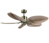 Cecotec Ventilador de Techo EnergySilence Aero 5200 Natural Palm, Motor DC 42 W, Diámetro 127 cm, Mando a distancia, Temporizador, 6 Velocidades, Verano e invierno, Rotación de aspas, Silencioso