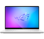 ASUS ROG Zephyrus G16 OLED GU605CM-QR002W - Ordenador Portátil Gaming de 16" WQXGA 240Hz (Core Ultra 9 285H, 32GB RAM, 1TB SSD, RTX 5060 8GB, Windows 11 Home) Blanco Platino - Teclado QWERTY español