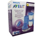 Avent Via Recipientes Leche Materna 180 ml 10 unidades SCF618/10
