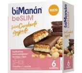 Bimanan Beslim Barritas Cacahuete Crujiente 6 Unidades