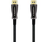 CABLE HDMI AISENS V2.1 OPTICO ACTIVO AOC 8K60HZ M/M 25M NEGRO