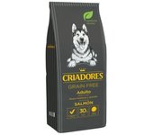 2 x 12 kg Criadores Adulto Grain Free Salmón pienso para perros de razas medianas y grandes ¡Pack ahorro!