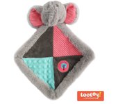 Tootoy! Puppy Elephant Comforter Doudou peluche para cachorros