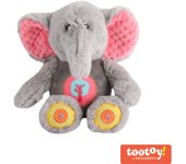 Tootoy! Comfort Cute Elephant Cuddler peluche para perros