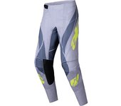 Alpinestars Techstar Dreem Pantalones de motocross - Gris Amarillo (28)