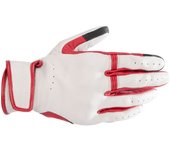 Alpinestars Dyno Guantes de moto perforados - Negro Blanco Rojo (M)
