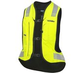 Helite e-Turtle Chaleco de airbag - Amarillo (S)