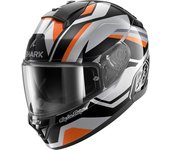 Shark Ridill 2 Apex Casco - Negro Naranja Plata (XS)