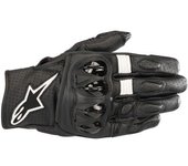 Alpinestars Celer V2 Guantes de moto perforados - Negro Blanco (S)