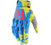 Leatt GPX 4.5 Lite Guantes de motocross - Rojo Azul Amarillo (XS)