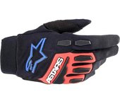 Alpinestars Full Bore XT Guantes de motocross - Negro Rojo Azul (M)