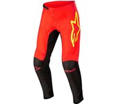 Alpinestars Fluid Tripple Pantalones de motocross - Negro Rojo Amarillo (28)