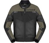 Spidi Equinox Net Windout Chaqueta textil de moto - Negro Verde (4XL)