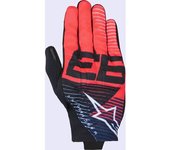 Alpinestars MM93 Reef V2 Guantes de moto - Negro Blanco Rojo Azul (L)