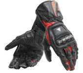 Dainese Steel-Pro Guantes de la motocicleta - Negro Rojo (3XL)