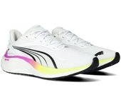 Puma - Zapatilla de running Electrify Nitro 4 Mujer, Mujer, white-yellow, 5 UK
