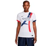 Nike - Camiseta PSG Segunda Equipación 2024-2025 Mujer, Mujer, White-Midnight Navy-University Red, XS