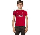 Nike - Camiseta PSG Training 2024-2025 Niño, Unisex, Wings Jrdn Red-Wings Jrdn Red-Phantom-Phantom, S