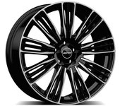 Llanta De Aluminio Gmp Coventry 9x21 5x108 Et42 Frontal Negro Pulido