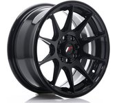 Llanta De Aluminio Japan Racing Jr11 7.25x17 4x100 Et35 Brillo Negro
