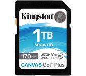 Kingston Canvas Go Plus SDXC 1TB UHS-I U3 V30 Clase 10