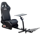 FR-TEC Race Asiento para Simulador de Conducción Negro