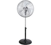 Fm Calefacción FP-45 Ventilador de Pie 90W Negro/Cromo