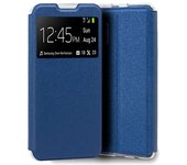 Cool Funda Flip Cover Liso Azul para Samsung Galaxy A32 4G