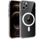 Cool Carcasa Magnética Transparente para iPhone 12 Pro Max