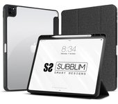 Subblim Clear Shock Case Funda Negra para iPad Pro 12.9"