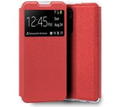Cool Funda Flip Cover Liso Rojo para Xiaomi Poco M4 Pro 5G/ Redmi Note 11S 5G